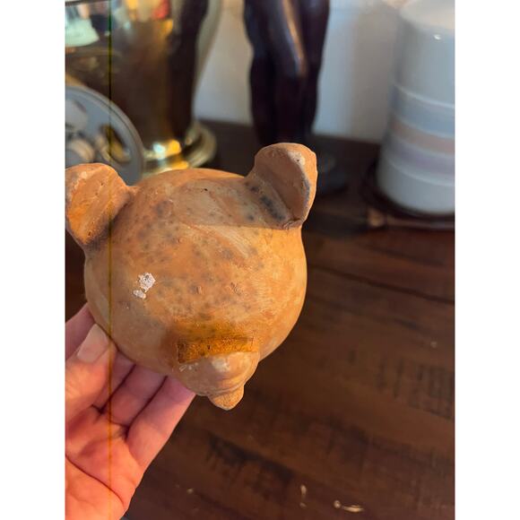 Vintage ashtray, masks faces ancient Retro - Picture 11 of 13